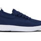 CALTO - QA063 - 2.4 Inches Taller (Navy/White Sole) - Lightweight Knitted Sneakers
