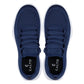 CALTO - QA063 - 2.4 Inches Taller (Navy/White Sole) - Lightweight Knitted Sneakers