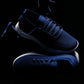 CALTO - QA063 - 2.4 Inches Taller (Navy/White Sole) - Lightweight Knitted Sneakers