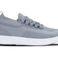 CALTO - QA065 - 2.4 Inches Taller (Grey/White Sole) - Lightweight Knitted Sneakers