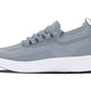 CALTO - QA065 - 2.4 Inches Taller (Grey/White Sole) - Lightweight Knitted Sneakers