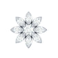 Flower Diamond Nose Ring Stud for Women