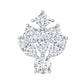 Real Diamond Designer Earring for Cartilage Piercing