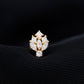 Real Diamond Designer Earring for Cartilage Piercing