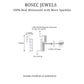 Moissanite Unique Bar Earring for Tragus Piercing