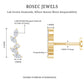 Marquise Shape Diamond Leaf Crawler Helix Earring