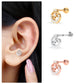 Natural Diamond Star Cartilage Earring