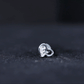 Real Diamond Cute Heart Earring for Helix Piercing