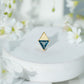 Triangle London Blue Topaz Geometric Earring