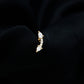 Certified Moissanite Curved Cartilage Earring