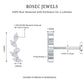 Marquise Shape Diamond Leaf Crawler Helix Earring