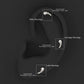 Moissanite Ear Crawler Earring for Cartilage Piercing