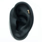 Natural Round Diamond Three Stone Tragus Earring