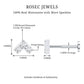 Round Moissanite Chevron Tragus Earring for Women