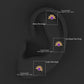 Bezel Set Round Amethyst Sunburst Helix Earring