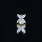 Marquise Cut Moissanite Flower Cartilage Earring