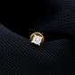 Dainty Round Diamond Conch Earring in Prong Setting