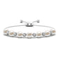 Cultured Freshwater Pearl Bolo Bracelet for Women