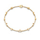 Pulsera de estrella con estación de moissanita certificada para mujer