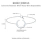Certified Diamond Moon Chain Bracelet