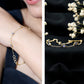 Certified Natural Tanzanite Chain Bracelet for Her