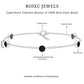 Black Onyx Station Chain Bracelet for Women
