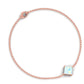 Pulsera con cadena de ópalo etíope talla princesa de 2 quilates