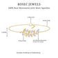 Certified Moissanite Leaf Chain Bracelet for Women