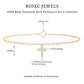 Certified Diamond Cross Chain Bracelet