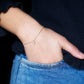 Certified Diamond Cross Chain Bracelet
