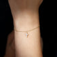 Certified Diamond Cross Chain Bracelet