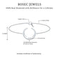 Certified Diamond Moon Chain Bracelet