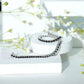Certified Round Cut Lab Grown Black Diamond Tennis Bracelet