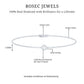 Certified Diamond Chain Bracelet in Bezel Setting