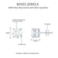 Brilliant Cut Diamond Stud Earrings in Prong Setting