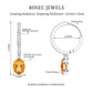 Oval Shape Citrine Hoop Drop Earrings with Diamond
