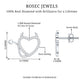 Round Diamond Devil Heart Earrings