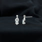 Certified Lab Grown Diamond Teardrop Stud Earrings