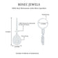 Certified Moissanite Teardrop Hoop Earrings for Women