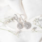 Certified Moissanite Teardrop Hoop Earrings for Women