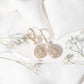 Certified Moissanite Teardrop Hoop Earrings for Women