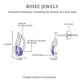 Pear Shape Tanzanite and Diamond Leaf Stud Earrings