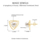 Round Shape Freshwater Pearl Statement Stud Earrings