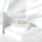 Natural Freshwater Pearl Snowman Stud Earrings