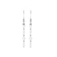 Pendientes colgantes de diamantes naturales para mujer