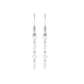 Pendientes colgantes de diamantes naturales para mujer