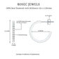 Round Shaped Diamond Hoop Earrings