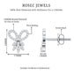 Certified Diamond Bow Earrings For Her