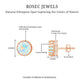 Real Ethiopian Opal Crown Stud Earrings with Certificate