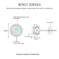 Natural Ethiopian Opal and Moissanite Halo Stud Earrings